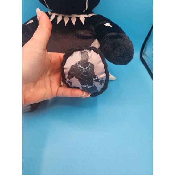 Build-A-Bear Workshop Marvel Black Panther T'Challa Plush Avengers Edition - Picture 3 of 6